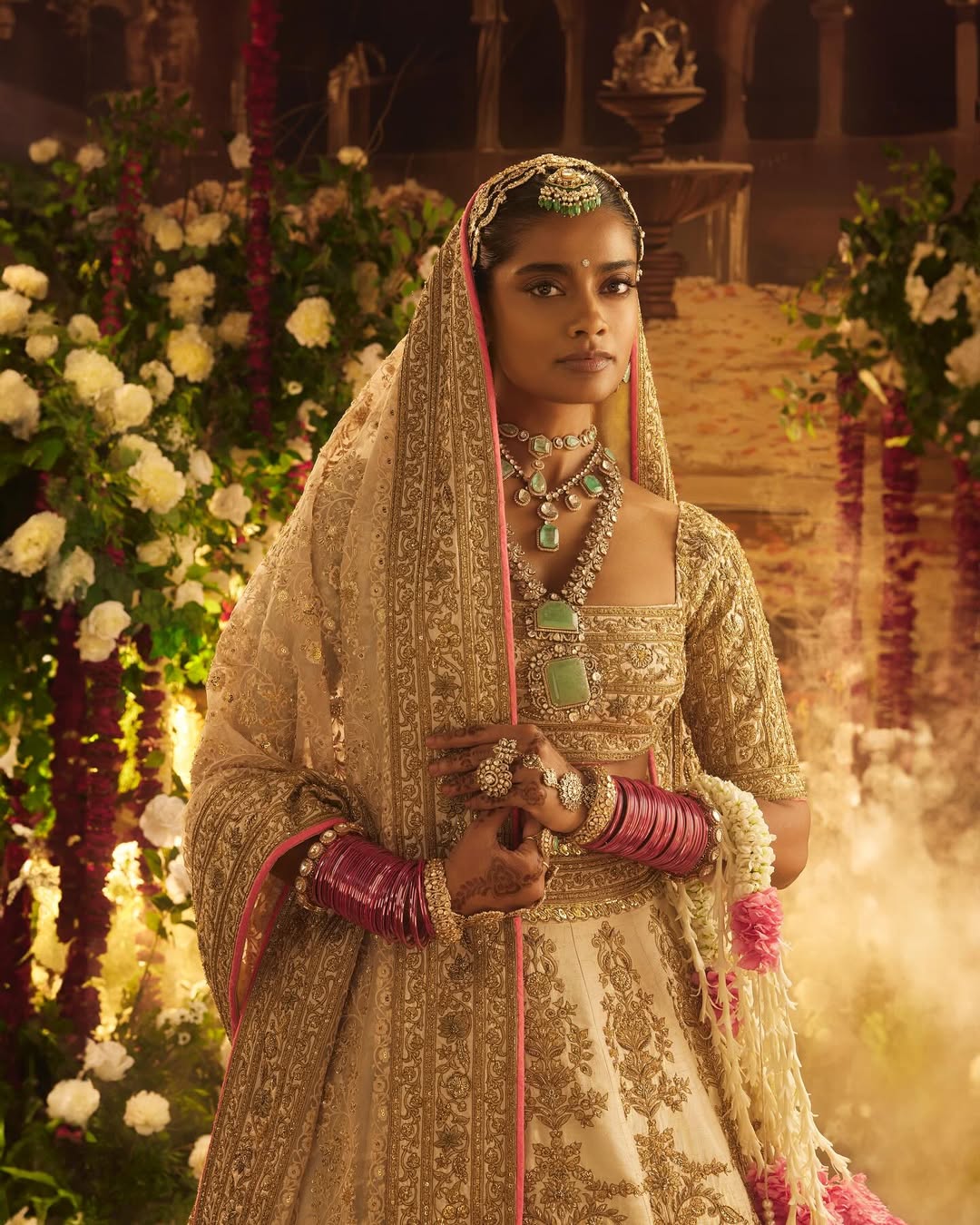 Regal Gold Heritage Bridal Lehenga