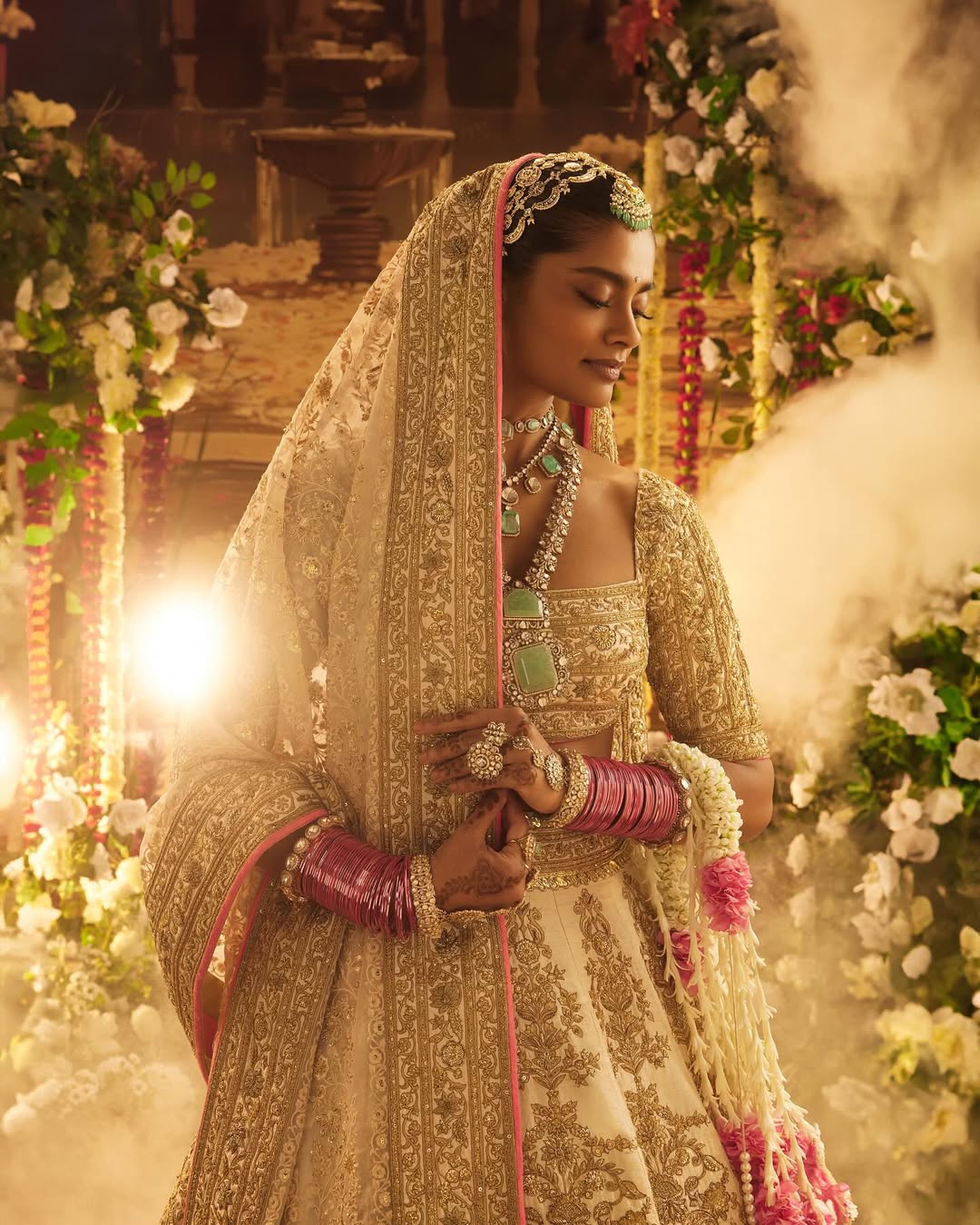 Regal Gold Heritage Bridal Lehenga