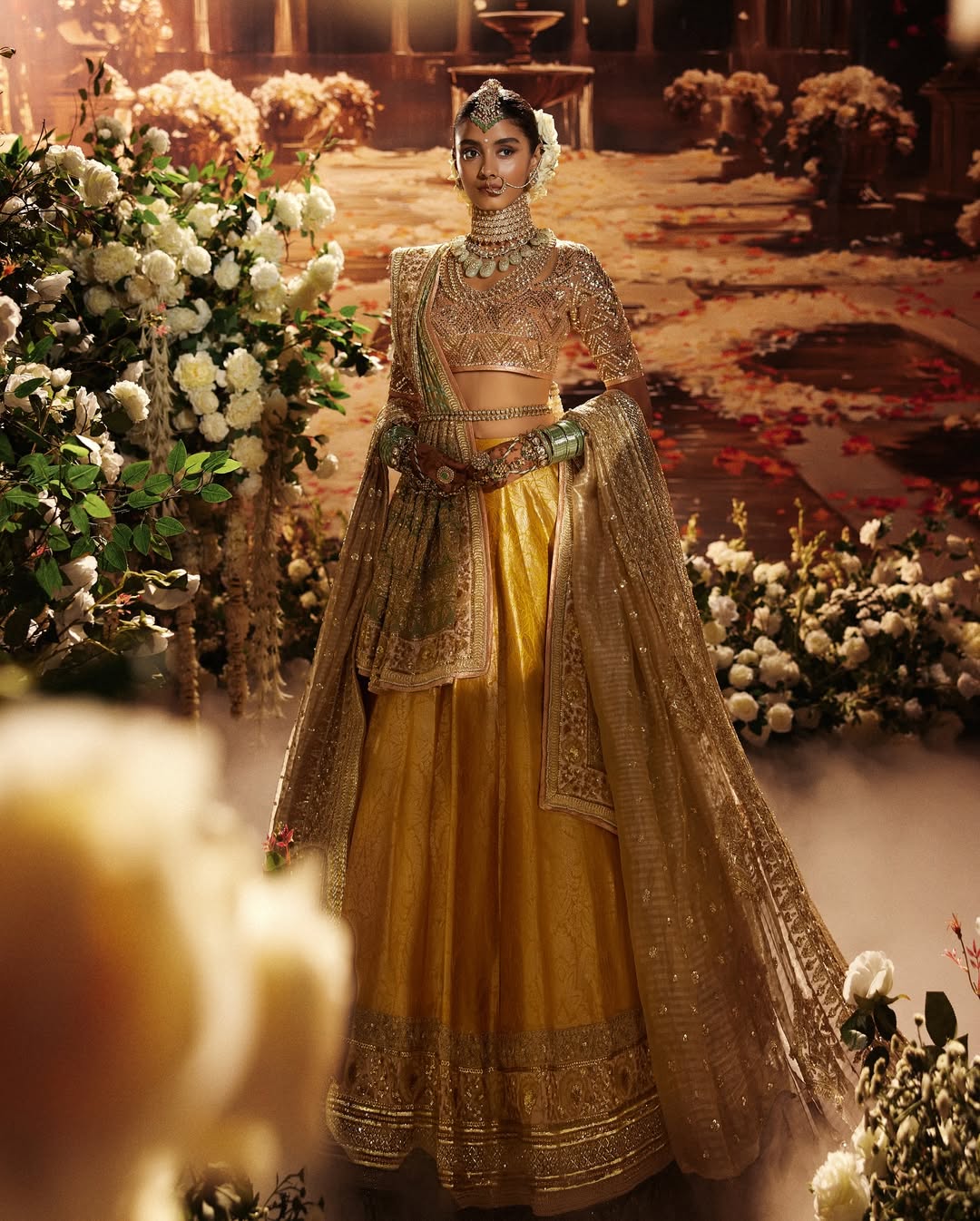 Embroidered Bridal Lehenga Set