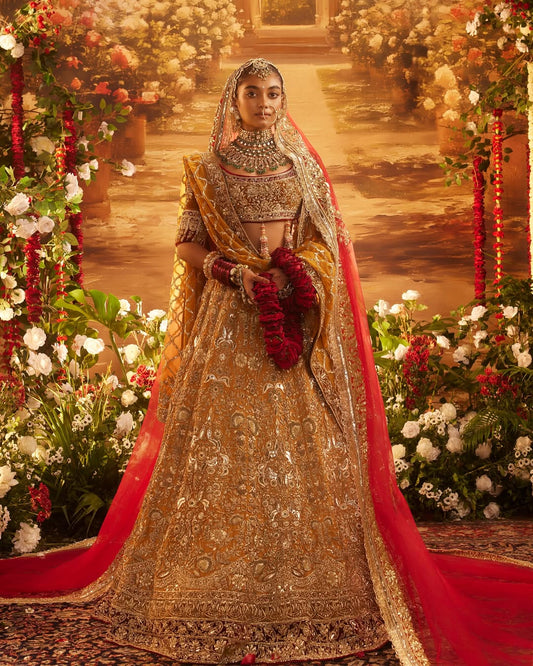 Royal Crimson Bridal Lehenga