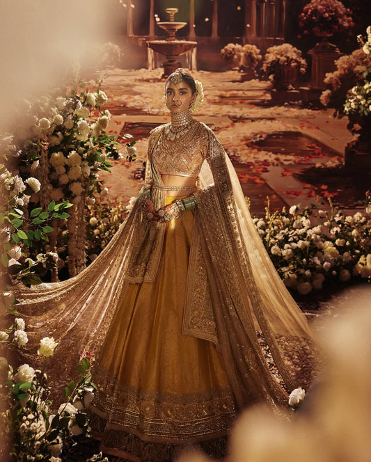 Embroidered Bridal Lehenga Set
