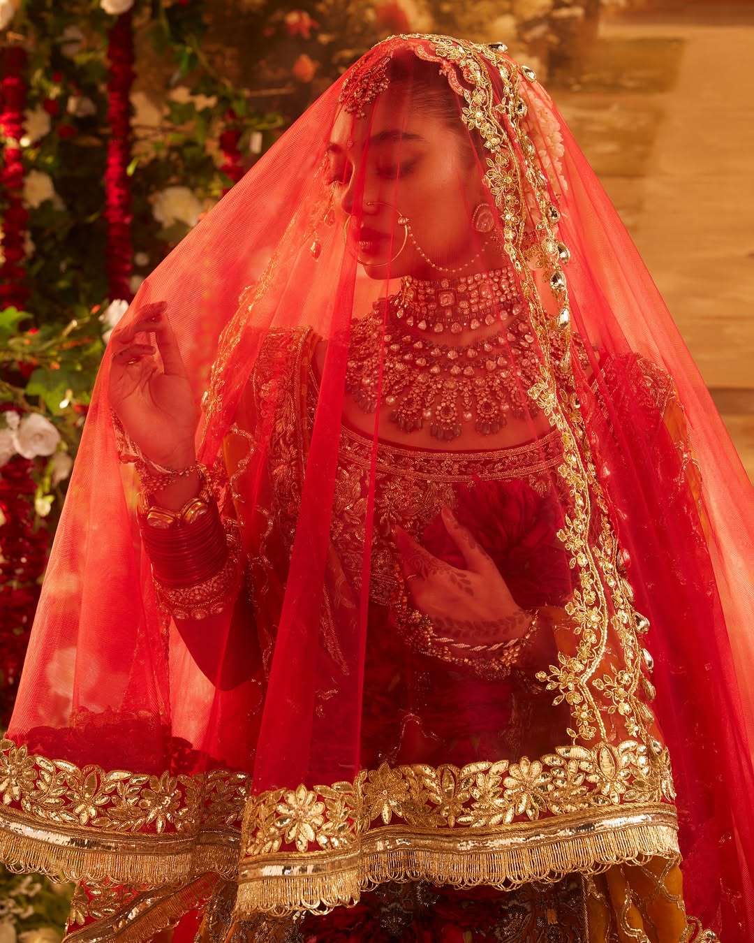Royal Crimson Bridal Lehenga