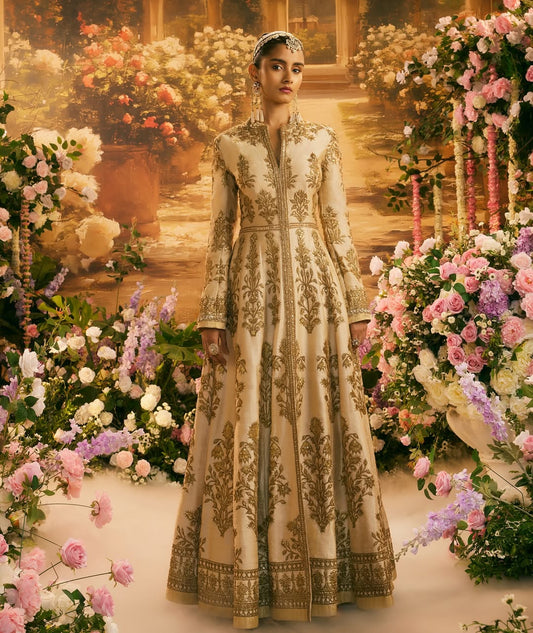 Champagne Blush Anarkali